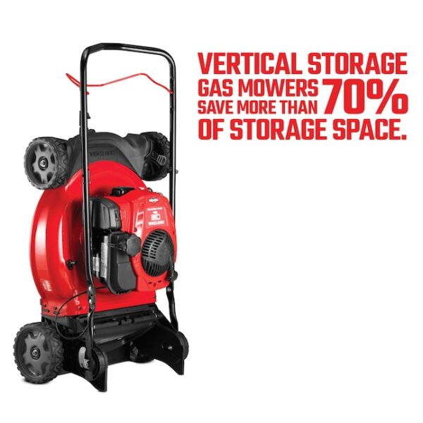 CRAFTSMAN M160 Vertical Storage 21-in Gas Push Lawn Mower with 150-cc Briggs and Stratton Engine - Image 3