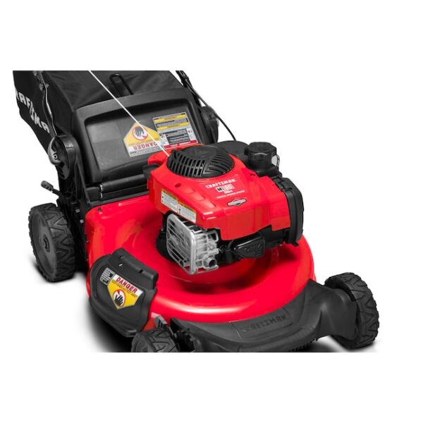 CRAFTSMAN M160 Vertical Storage 21-in Gas Push Lawn Mower with 150-cc Briggs and Stratton Engine - Image 5