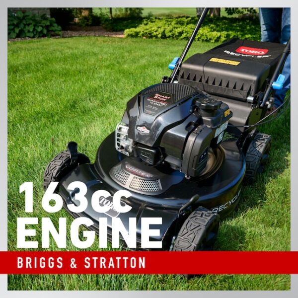 Toro Recycler Max with Personal Pace and Smart Stow 22-in Gas Self-propelled Lawn Mower with 163-cc Briggs and Stratton Engine - Image 3