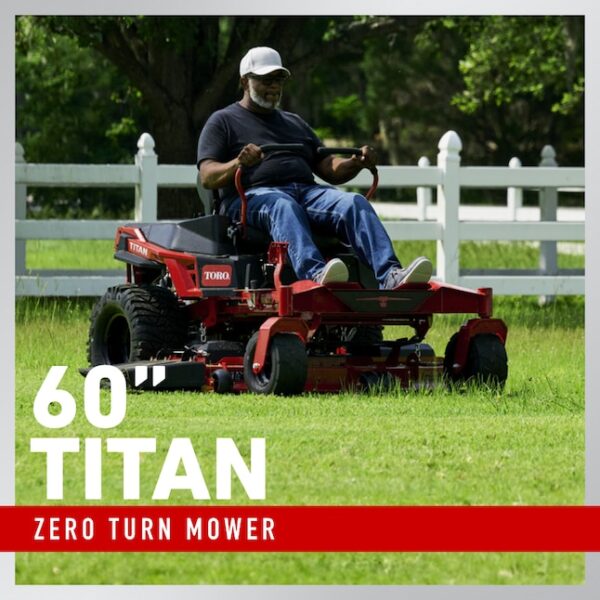 Toro Titan 60-in 24-HP V-twin Gas Zero-turn Riding Lawn Mower - Image 2