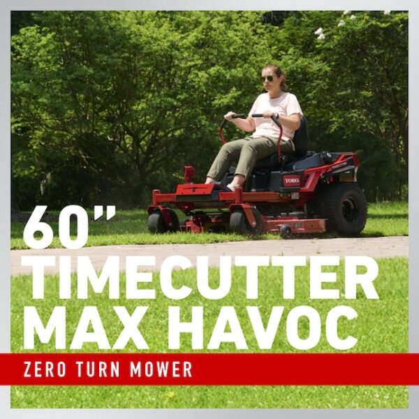 Toro TimeCutter MAX MyRIDE 60-in 23-HP V-twin Gas Zero-turn Riding Lawn Mower - Image 2