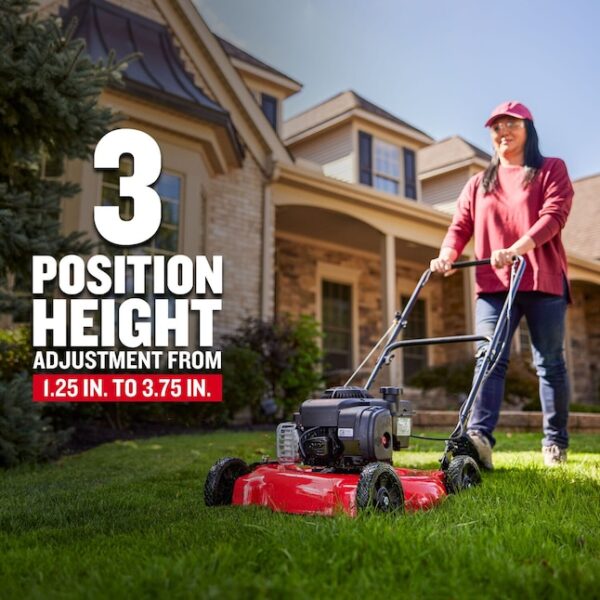 CRAFTSMAN M090 20-in Gas Push Lawn Mower with 125-cc Briggs and Stratton Engine - Image 3