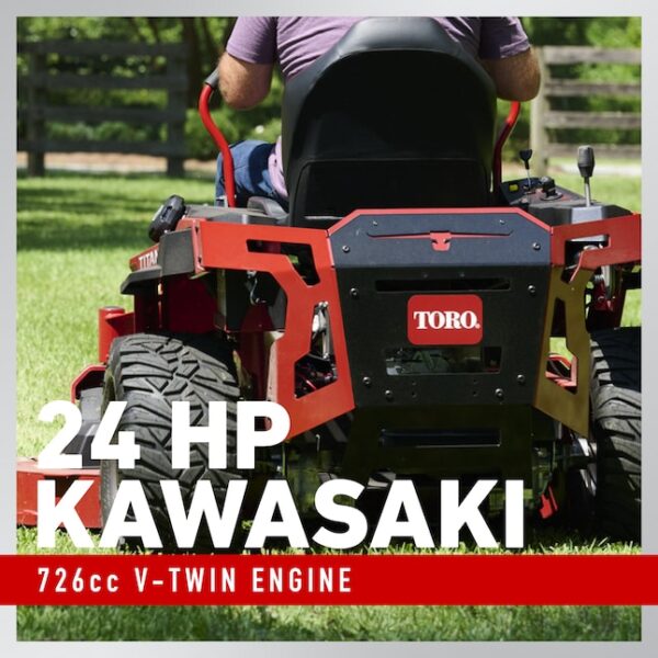 Toro Titan 60-in 24-HP V-twin Gas Zero-turn Riding Lawn Mower - Image 4