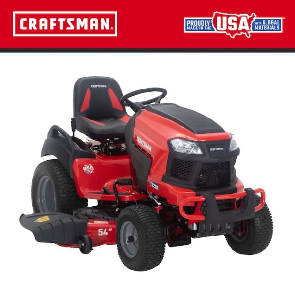 CRAFTSMAN T3200 Turn Tight 54-in 24-HP V-twin Gas Riding Lawn Mower - Image 10