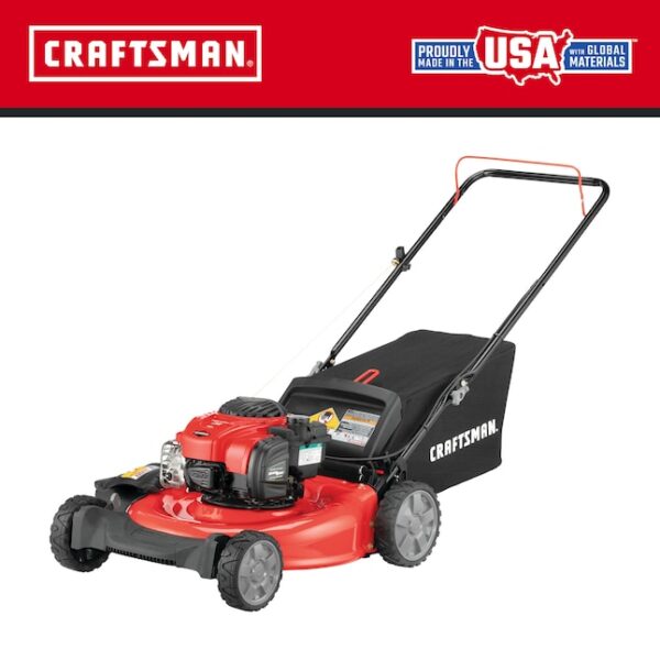 CRAFTSMAN M110 21-in Gas Push Lawn Mower with 140-cc Briggs and Stratton Engine - Image 2