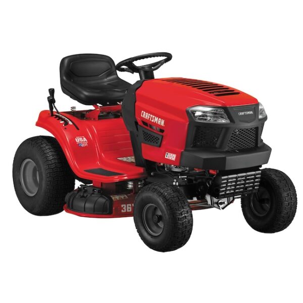 CRAFTSMAN T100 36-in 11.5-HP Gas Riding Lawn Mower - Image 8