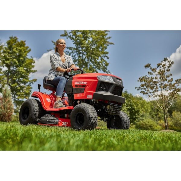 CRAFTSMAN T100 36-in 11.5-HP Gas Riding Lawn Mower - Image 14