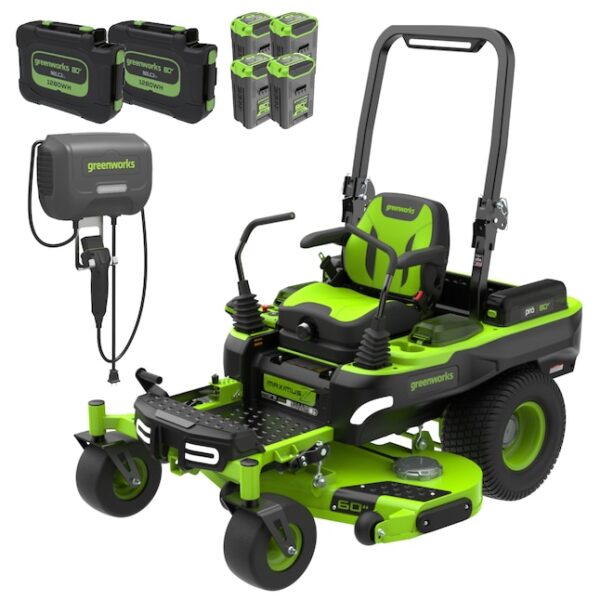 Greenworks Maximus 60-in 40-HP Brushless Motor Zero-turn Riding Lawn Mower (CARB)