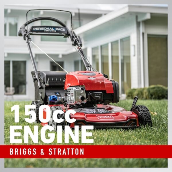 Toro Recycler SmartStow 22-in Gas Self-propelled Lawn Mower with 150-cc Briggs and Stratton Engine - Image 3