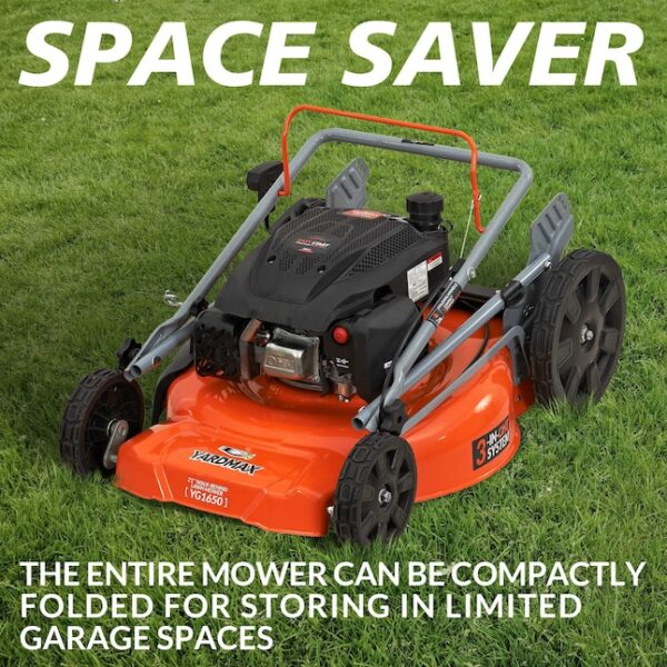 YARDMAX Yg1650 21-in Gas Push Lawn Mower with 170-cc Engine - Image 9